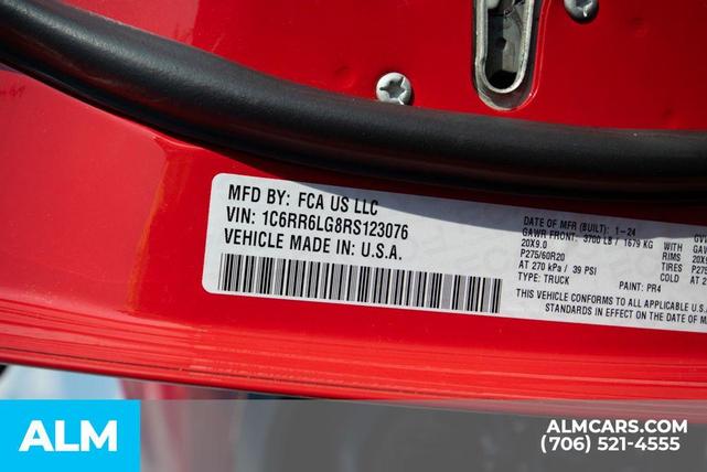 Photo of 2024 Flame Red Clearcoat RAM 1500 Classic