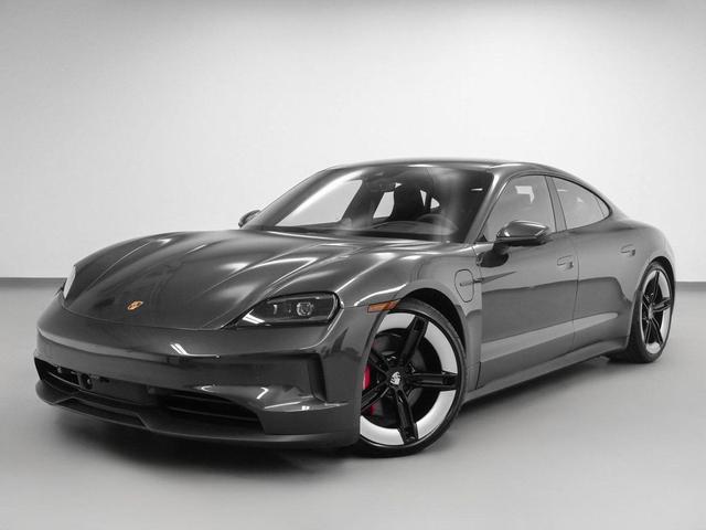 Photo of 2025 Volcano Grey Metallic Porsche Taycan