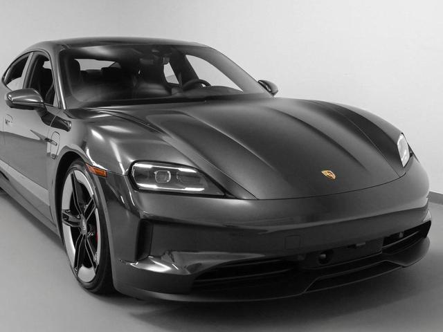 Photo of 2025 Volcano Grey Metallic Porsche Taycan