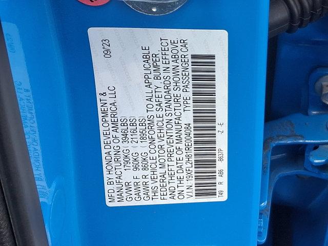 Photo of 2024 Boost Blue Pearl   Bl Honda Civic
