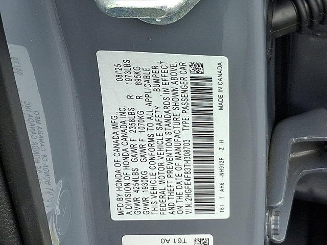 Photo of 2026 Urban Gray Pearl   Ge Honda Civic Hybrid
