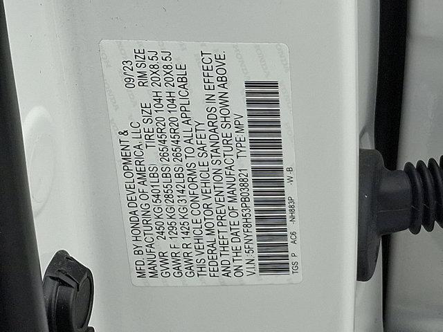Photo of 2023 Platinum White Pearl   Wx Honda Passport