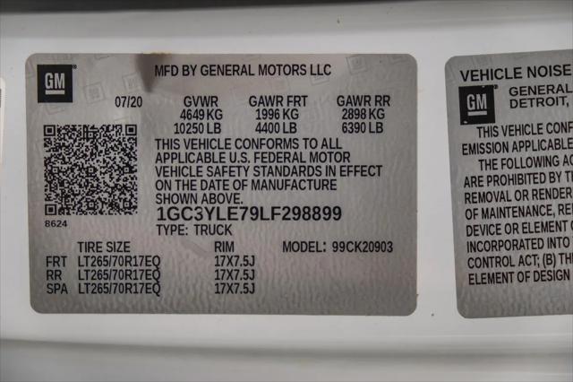 Photo of 2020 Summit White Chevrolet Silverado 2500
