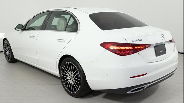 Photo of 2024 White / Beige Mercedes-Benz C-Class
