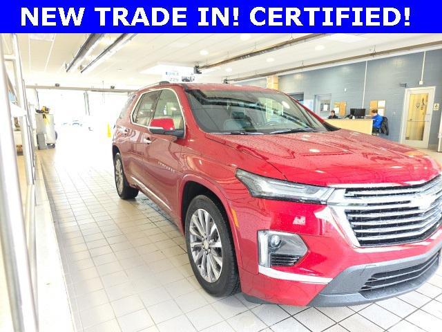 Photo of 2023 Radiant Red Tintcoat Chevrolet Traverse