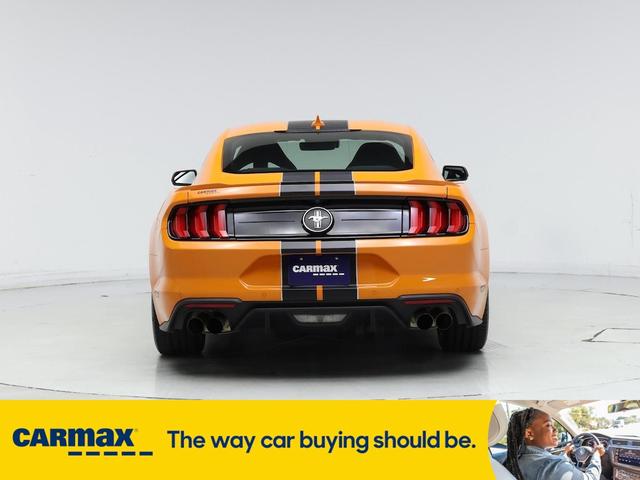 Photo of 2021 Orange Ford Mustang