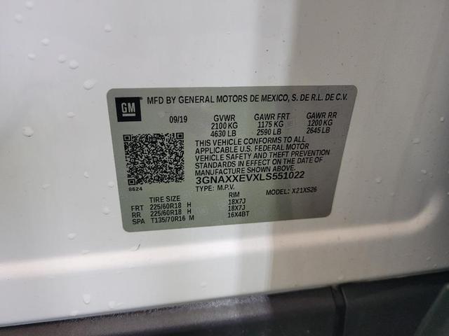 Photo of 2020 Summit White Chevrolet Equinox
