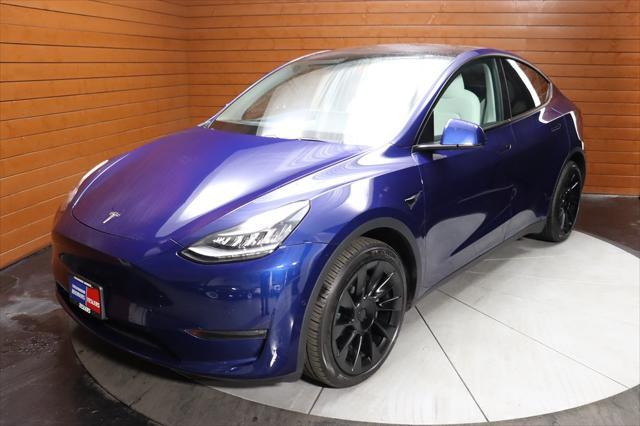 Photo of 2021 Deep Blue Metallic Tesla Model Y