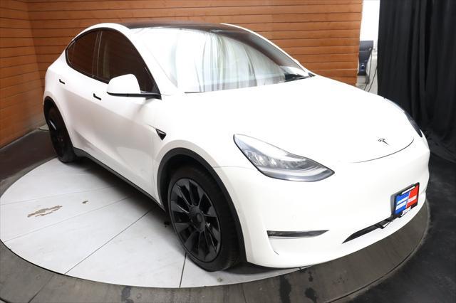 Photo of 2021 Pearl White Multi-Coat Tesla Model Y