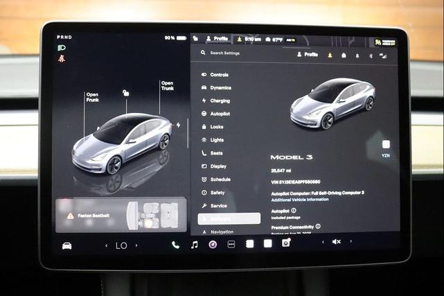 Photo of 2023 Midnight Silver Metallic Tesla Model 3