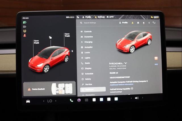 Photo of 2021 Red Multi-Coat Tesla Model Y