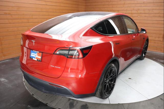Photo of 2021 Red Multi-Coat Tesla Model Y