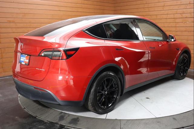 Photo of 2021 Red Multi-Coat Tesla Model Y