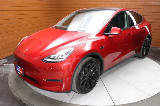 Photo of 2022 Red Multi-Coat Tesla Model Y