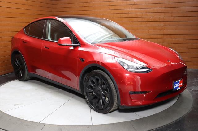 Photo of 2022 Red Multi-Coat Tesla Model Y