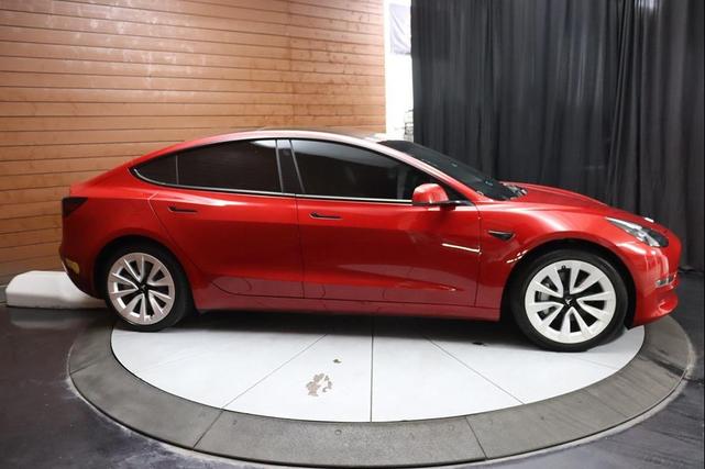 Photo of 2022 Red Multi-Coat Tesla Model 3