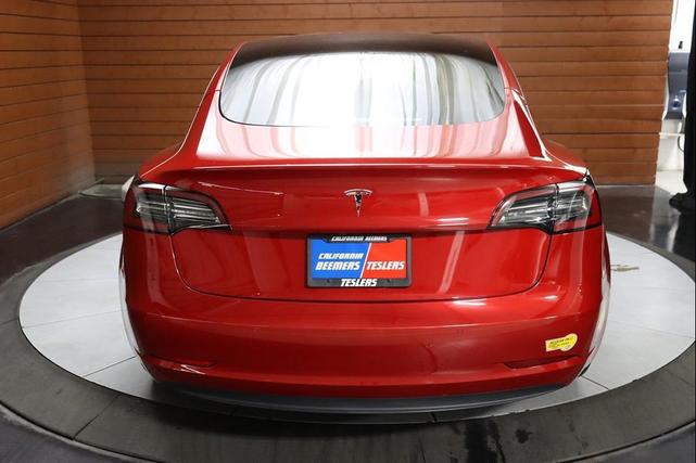 Photo of 2022 Red Multi-Coat Tesla Model 3