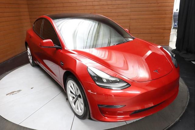 Photo of 2022 Red Multi-Coat Tesla Model 3