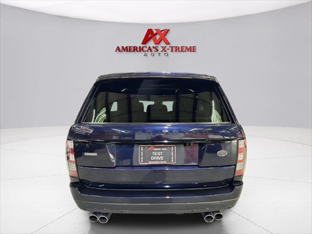 Photo of 2017 Loire Blue Land Rover Range Rover