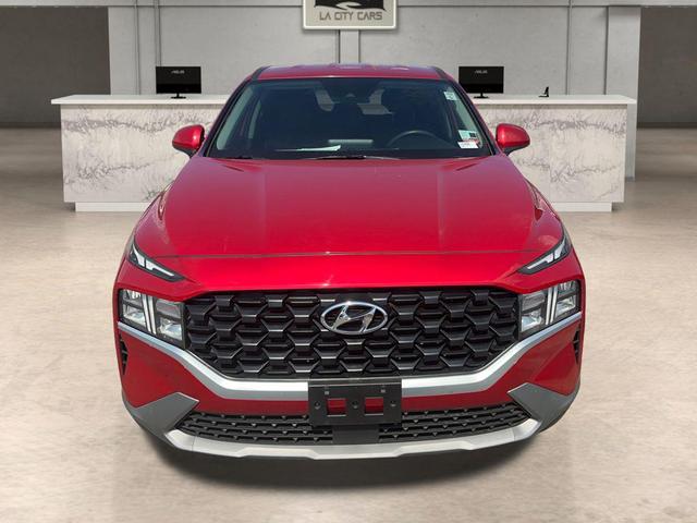 Photo of 2022 Calypso Red Hyundai SANTA FE