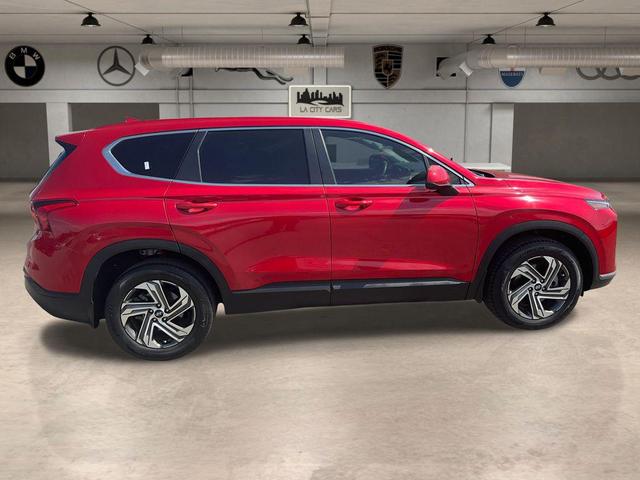 Photo of 2022 Calypso Red Hyundai SANTA FE