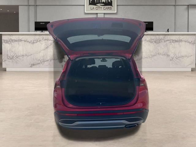 Photo of 2022 Calypso Red Hyundai SANTA FE