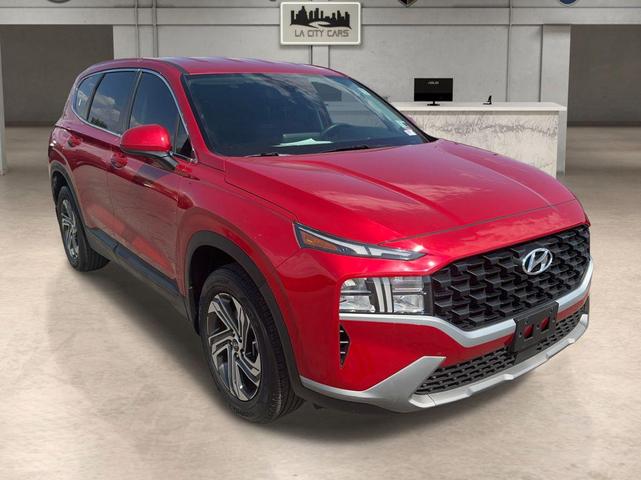 Photo of 2022 Calypso Red Hyundai SANTA FE