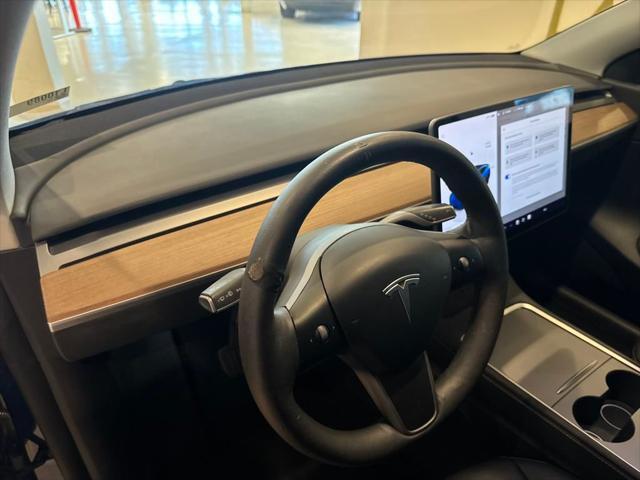 Photo of 2022 Blue Tesla Model Y