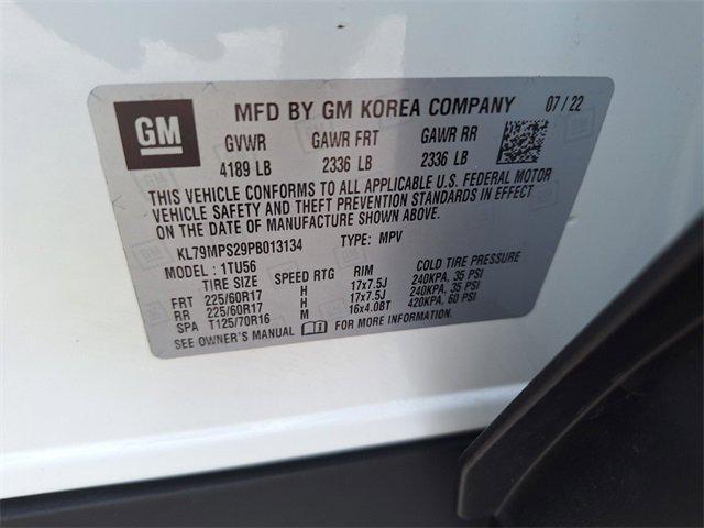 Photo of 2023 Summit White Chevrolet Trailblazer