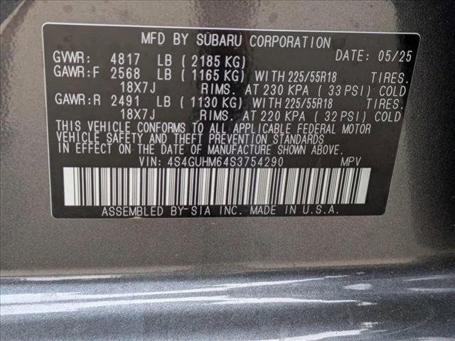 Photo of 2025 Magnetite Gray Metallic Subaru Crosstrek