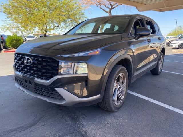 Photo of 2023 Portofino Gray Hyundai SANTA FE