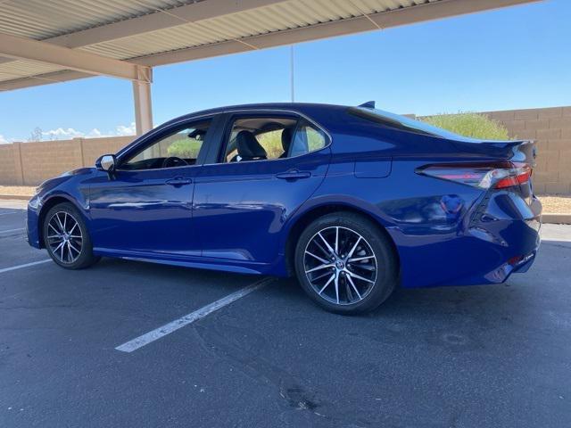 Photo of 2024 Blue Toyota Camry