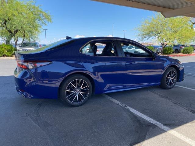 Photo of 2024 Blue Toyota Camry