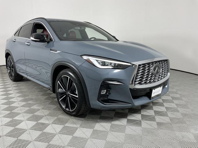 Photo of 2022 Slate Gray INFINITI QX55
