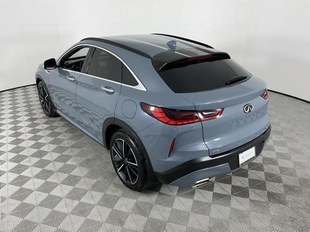 Photo of 2022 Slate Gray INFINITI QX55