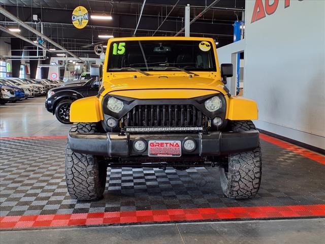 Photo of 2015 Baja Yellow Jeep Wrangler Unlimited
