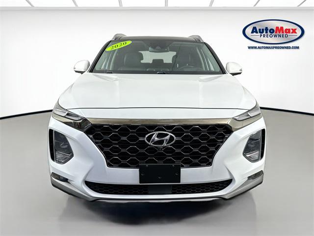 Photo of 2020 Quartz White Hyundai SANTA FE