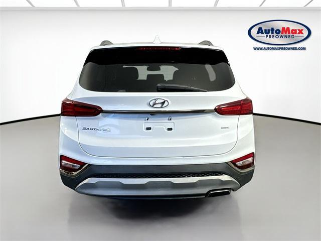 Photo of 2020 Quartz White Hyundai SANTA FE