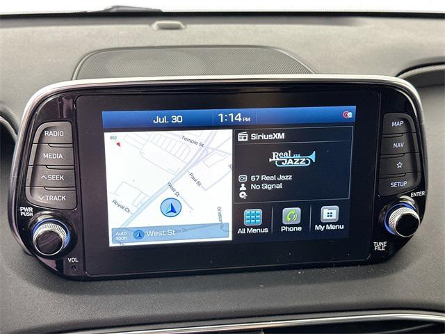 Photo of 2020 Quartz White Hyundai SANTA FE