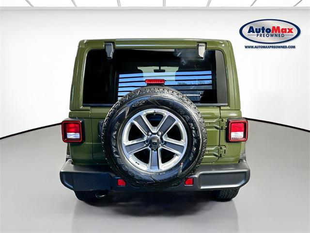 Photo of 2022 Sarge Green Clearcoat Jeep Wrangler Unlimited