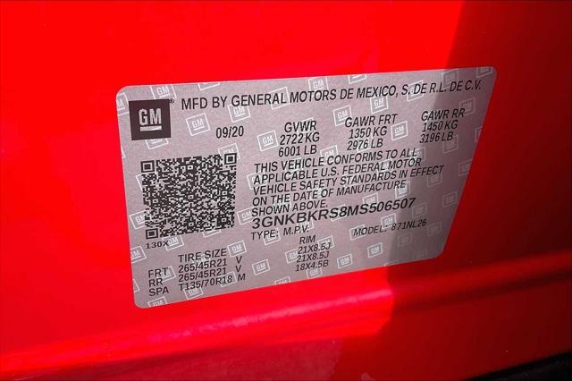 Photo of 2021 Red Hot Chevrolet Blazer