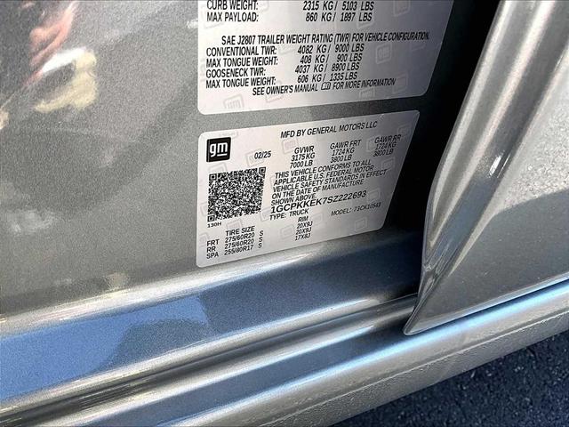 Photo of 2025 Sterling Gray Metallic Chevrolet Silverado 1500