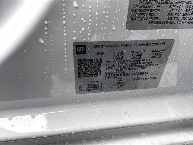 Photo of 2025 Summit White Chevrolet Silverado 1500