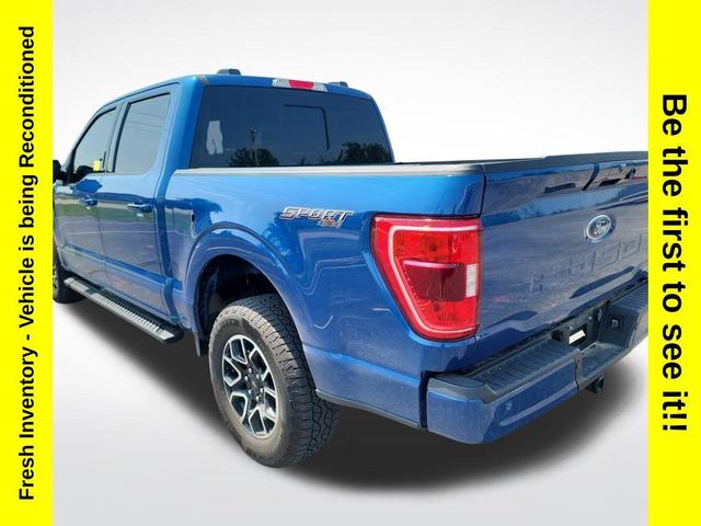 Photo of 2023 Atlas Blue Metallic Ford F-150