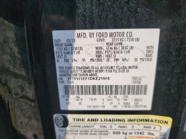 Photo of 2013 Green Gem Metallic Ford F-150