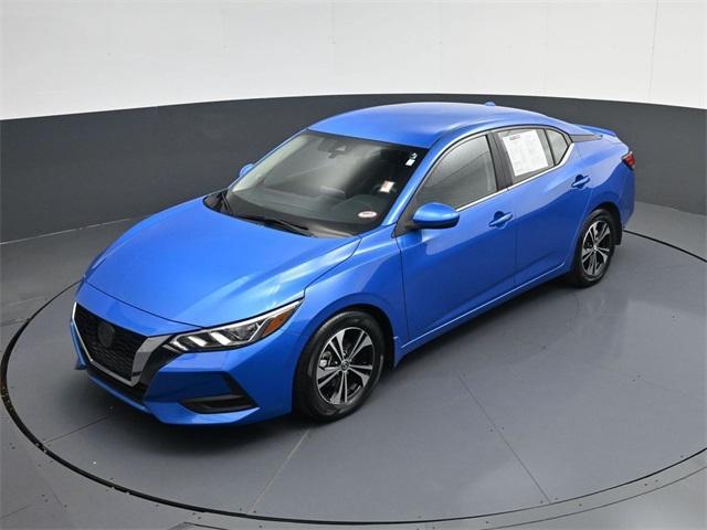 Photo of 2021 Electric Blue Metallic Nissan Sentra