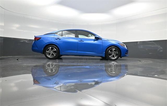 Photo of 2021 Electric Blue Metallic Nissan Sentra