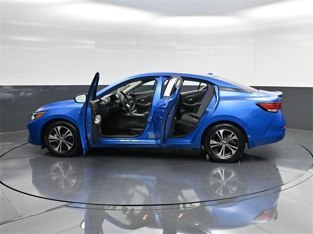 Photo of 2021 Electric Blue Metallic Nissan Sentra