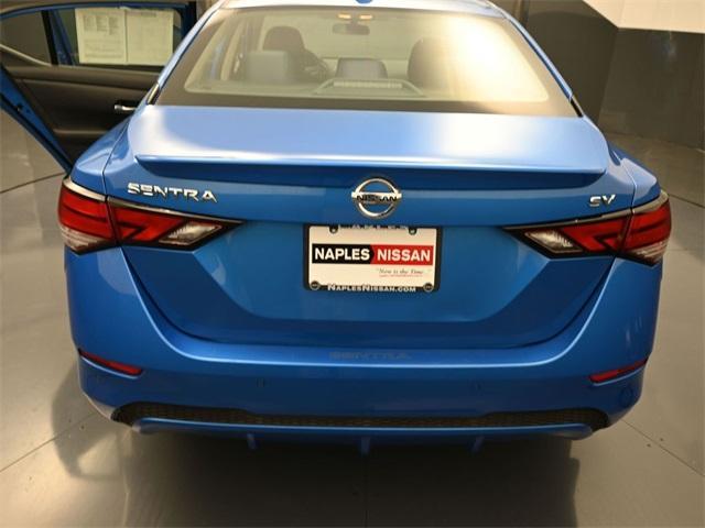 Photo of 2021 Electric Blue Metallic Nissan Sentra