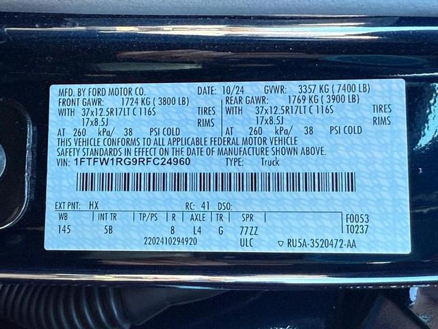 Photo of 2024 Antimatter Blue Metallic Ford F-150